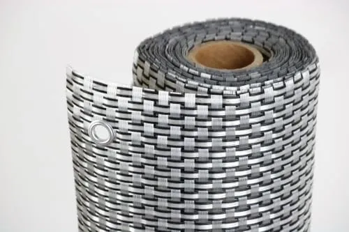 Fenceshop.eu Telo frangivista decorativo grigio 90% 5 m