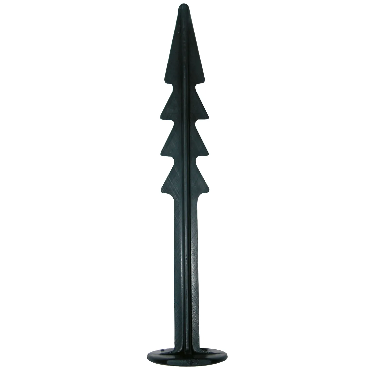 TENAX Chiodi Fissaggio Plastica 11 cm Neri 20 Pezzi