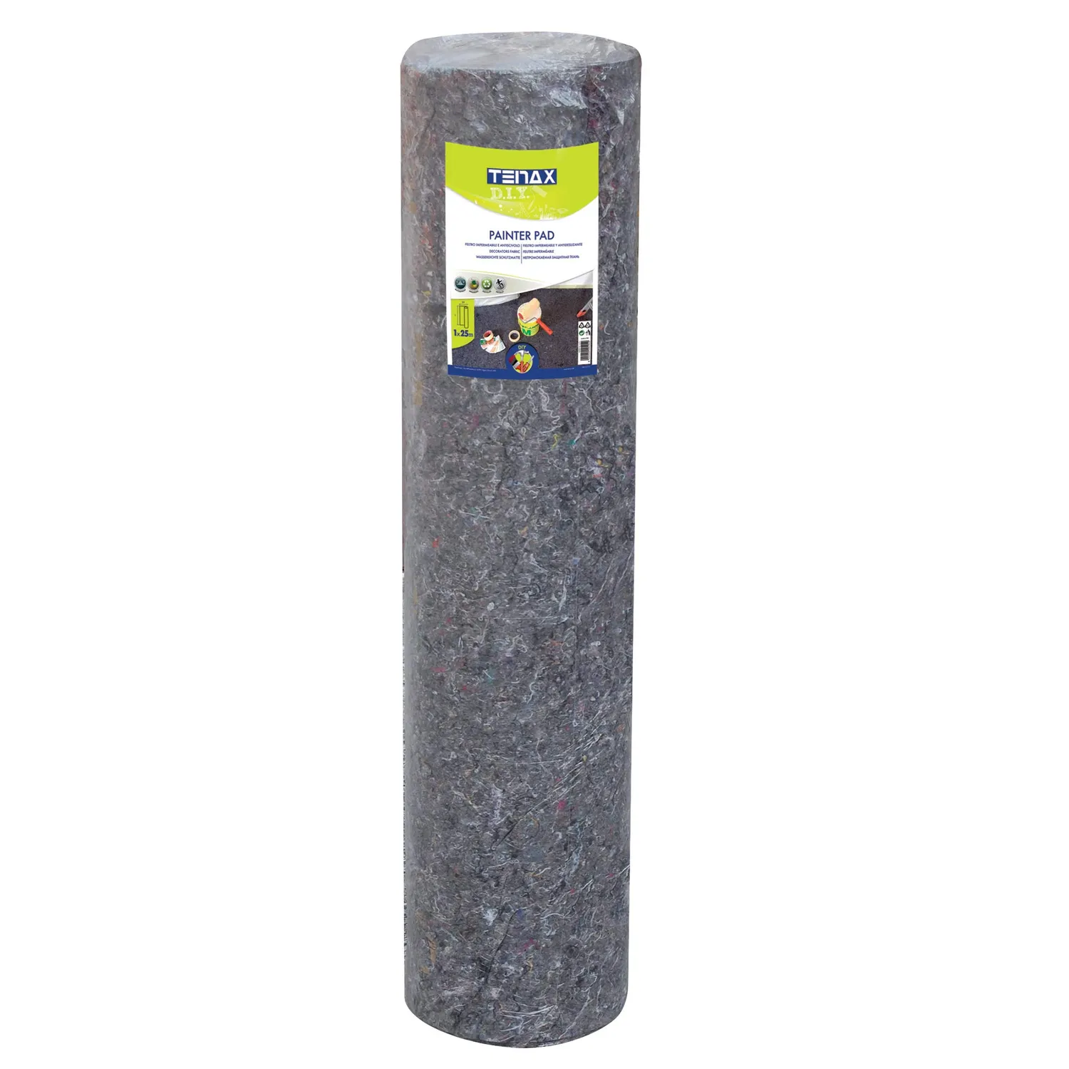 TENAX Painter Pad feltro protettivo grigio 1,00x25 m impermeabile