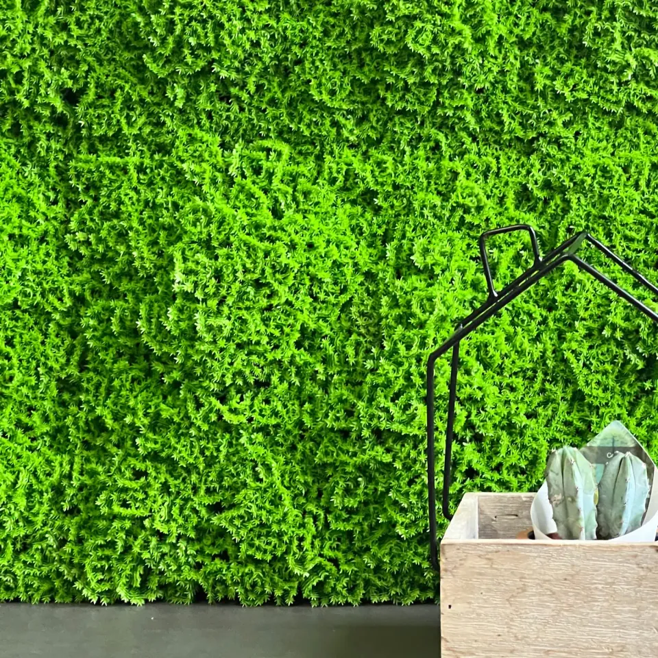 TENAX Divy 3D Muscus pannello siepe artificiale muschio 1x1 m verde
