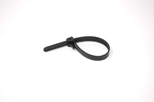 Fenceshop Fascette Riapribili Nere 20 cm 20 Pezzi