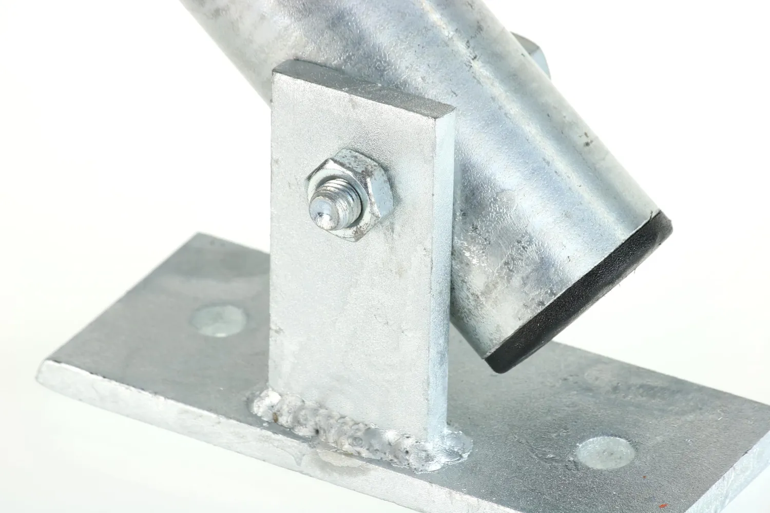Fenceshop.eu Piastra a tassellare per saetta tonda zincata