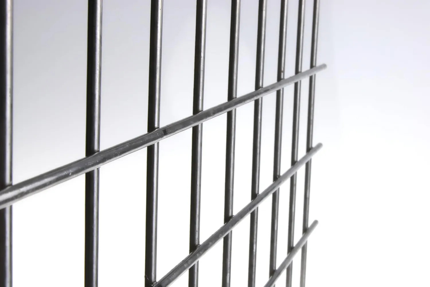 Fenceshop Pannello Rete Elettrosaldata 50x50 Filo 4 mm Ferro Grezzo