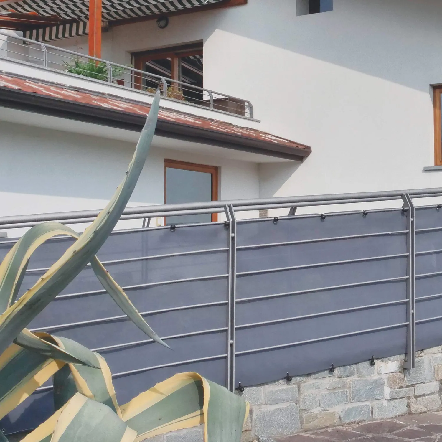 Tenax Texstyle Privé rete frangivista acciaio 1,00x5 m