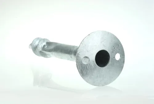 Fenceshop Vite di Fondazione Ø48 mm Senza Cemento Zincata