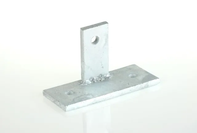 Fenceshop.eu Piastra a tassellare per saetta tonda zincata