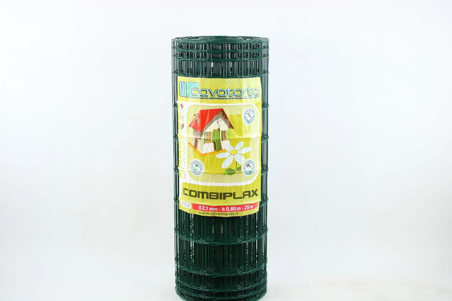 Fenceshop.eu Rete Elettrosaldata Verde Maglia Alternata H 120 cm 25 m
