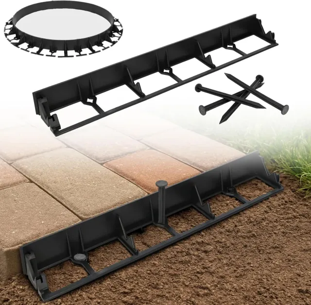 GARDENIX bordura prato flessibile con picchetti