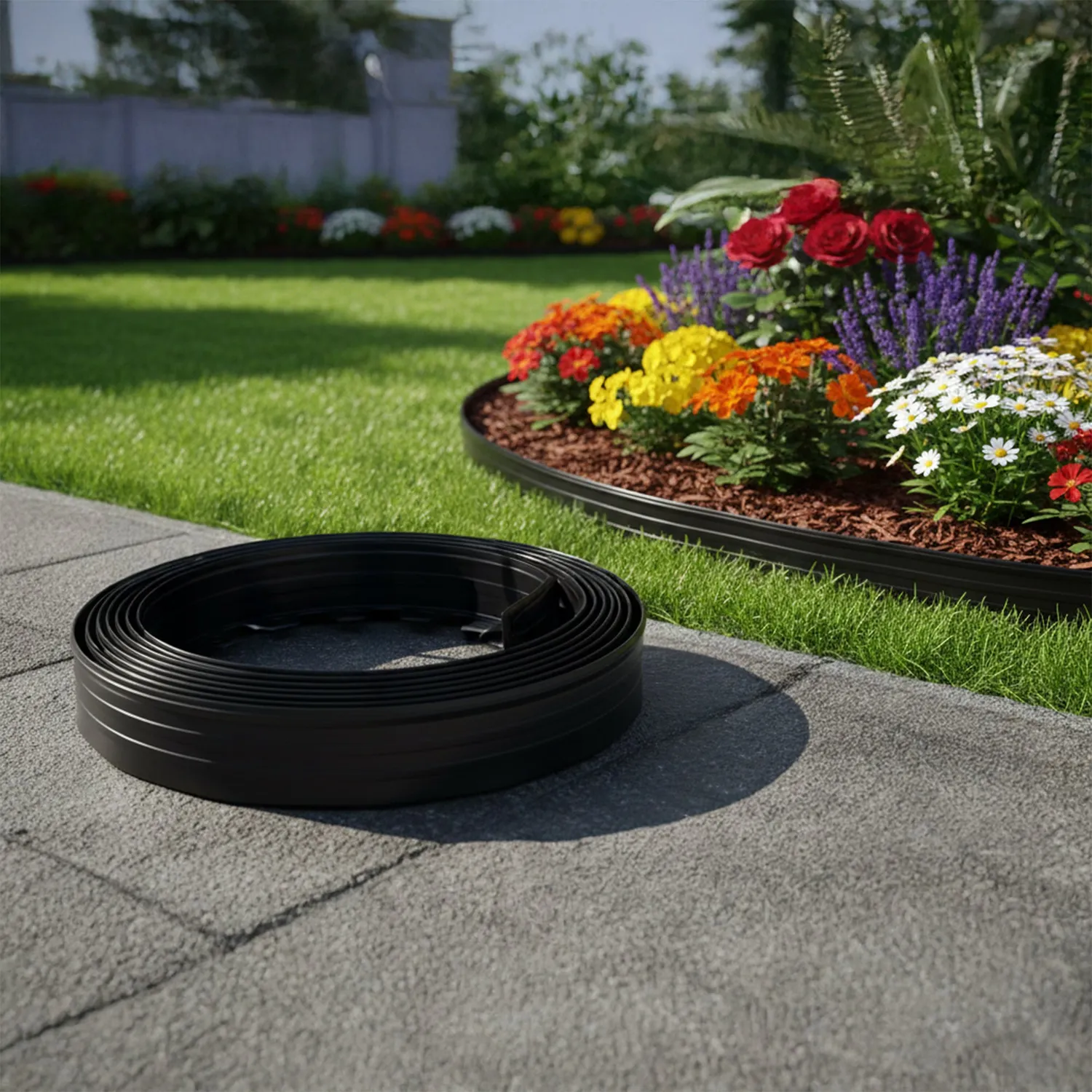 GARDENIX LineBorder bordura prato flessibile 10m