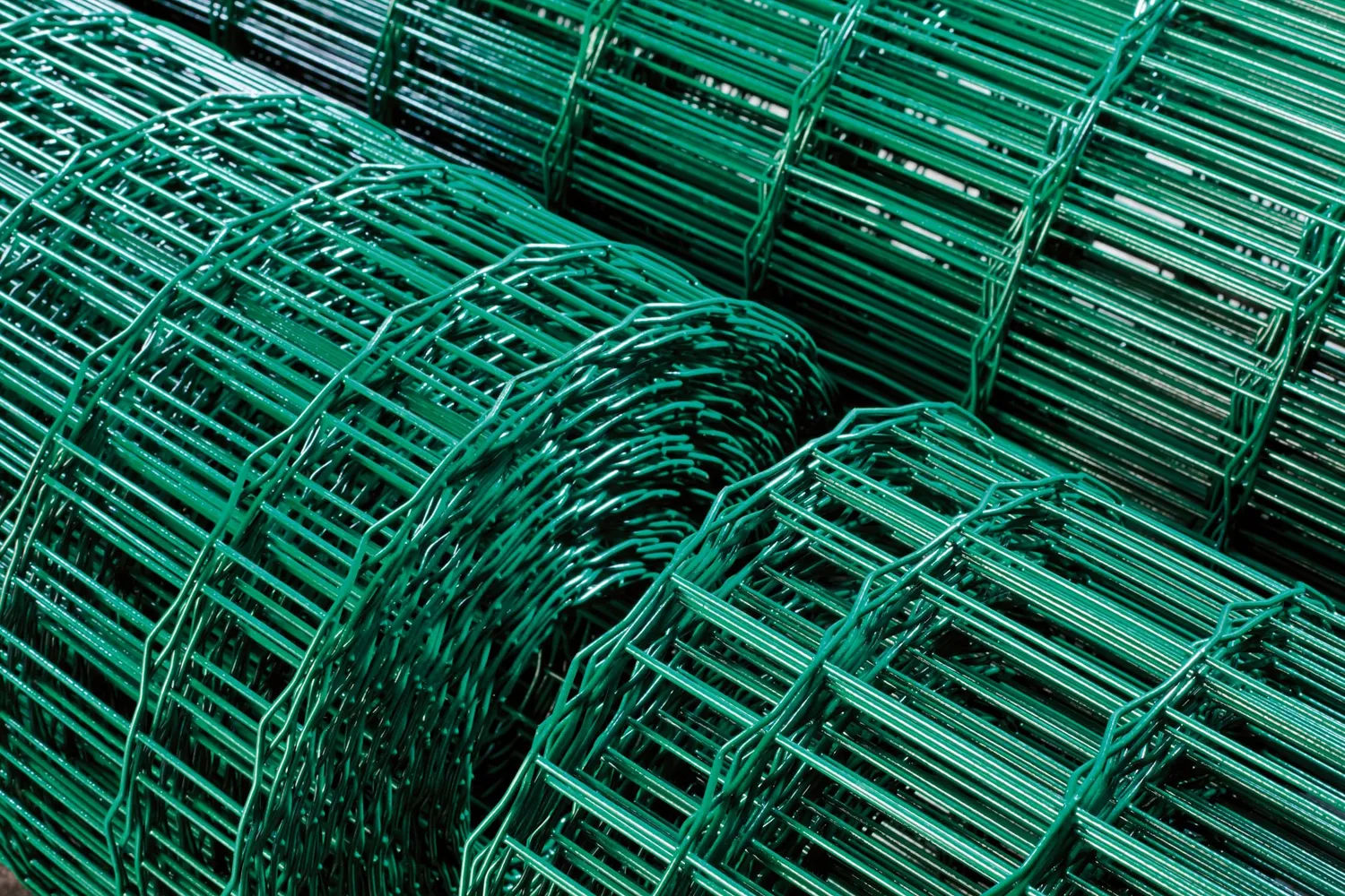 Fenceshop.eu rete elettrosaldata plastificata verde per recinzione 25 m