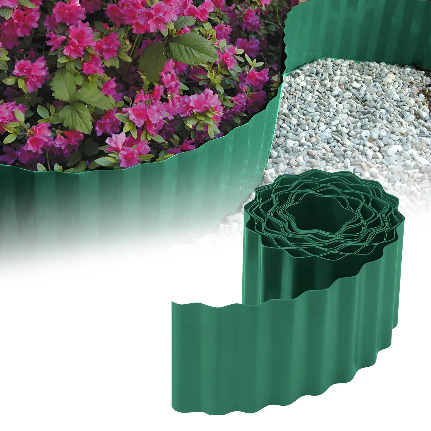 GARDENIX bordura prato PVC flessibile