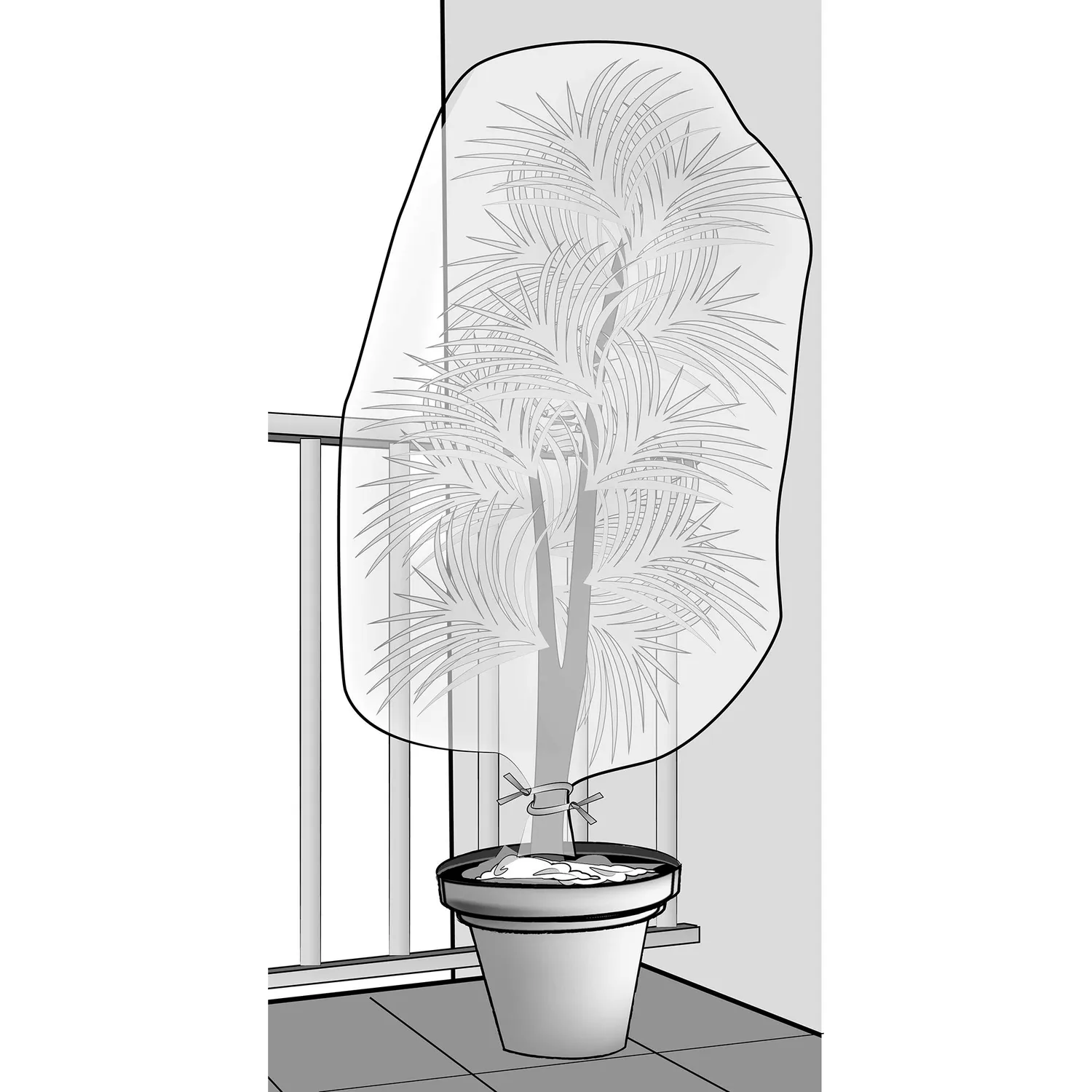 TENAX Saccoclima cappuccio antigelo per piante