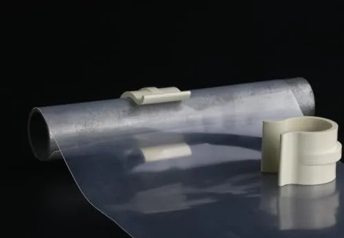 Fenceshop.eu Clip Ferma Telo Plastica Bianca