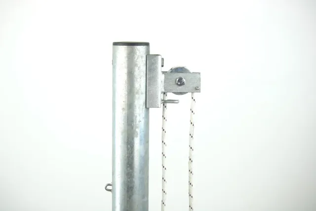 Fenceshop.eu Carrucola per rete sportiva con staffa zincata