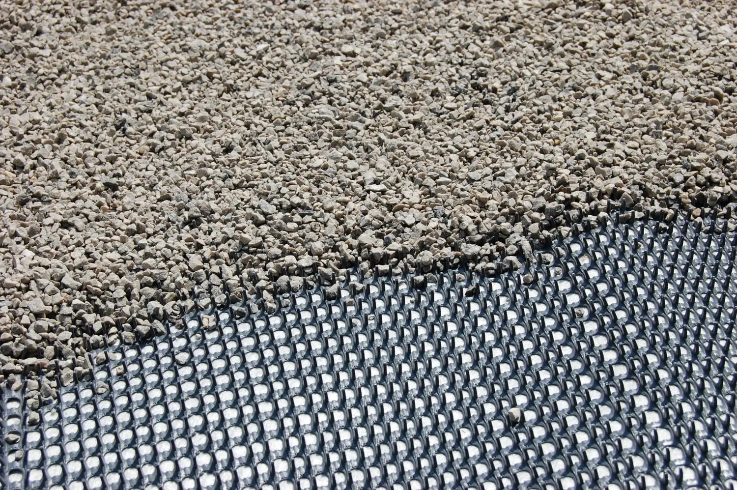 Fenceshop Griglia Ghiaia Carrabile HDPE 1,5x20 m Spessore 14 mm