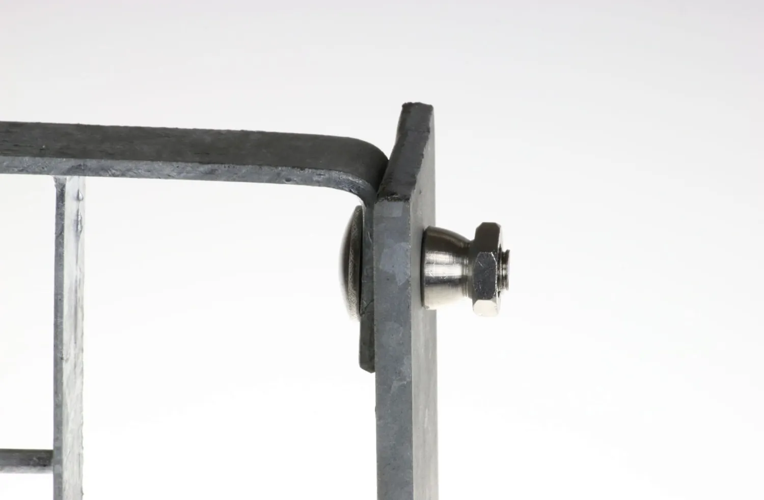 Fenceshop Bullone Dado Antifurto Inox Ø10x30 mm per Grigliato