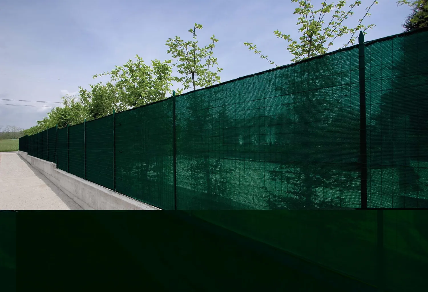 Fenceshop Rete frangivista verde schermante al metro