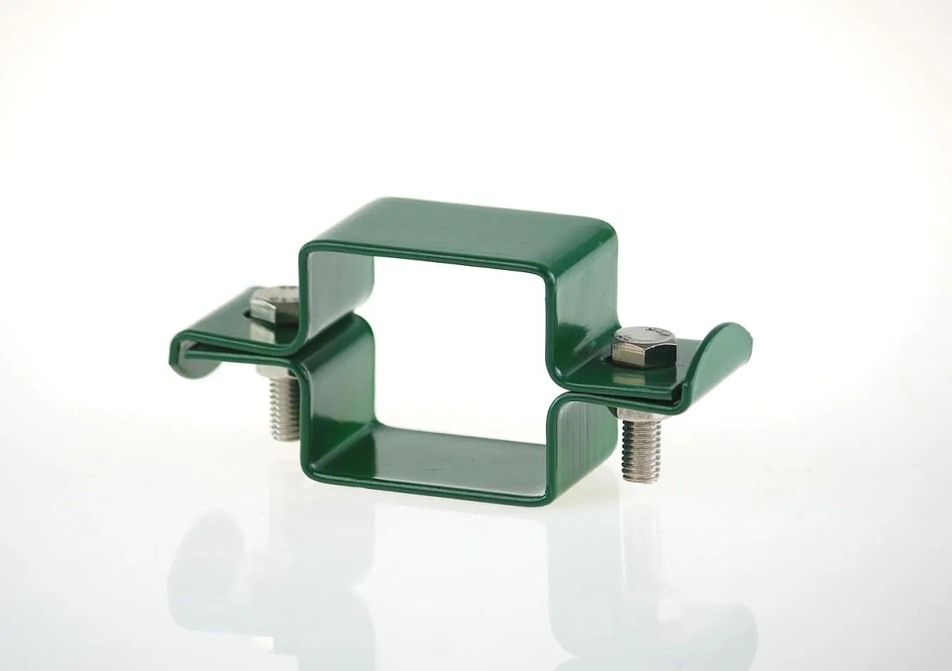 Fenceshop.eu Collare doppio fissaggio pannelli 50x50