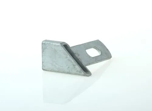 Fenceshop Staffa Adattatrice Zincata per Grigliato 45°