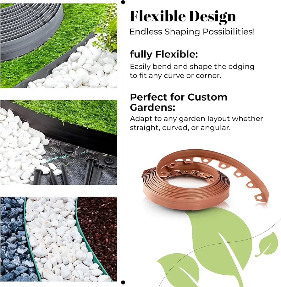 GARDENIX LineBorder bordura prato flessibile 10m