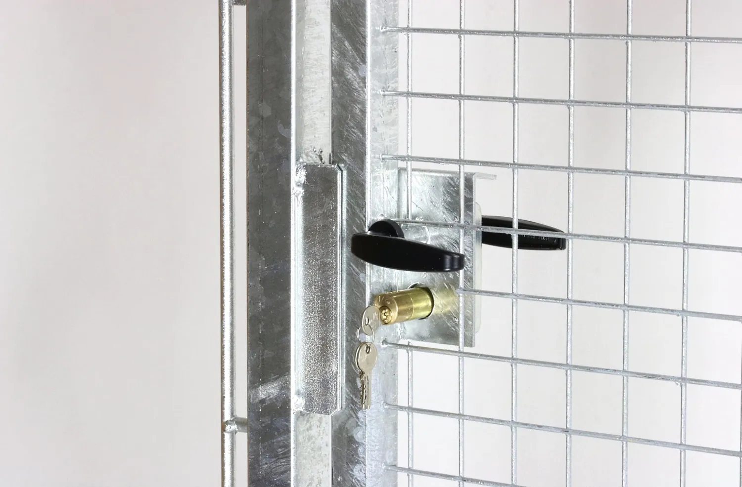 Fenceshop Pannello Rete Elettrosaldata 50x50 Filo 4 mm Ferro Grezzo