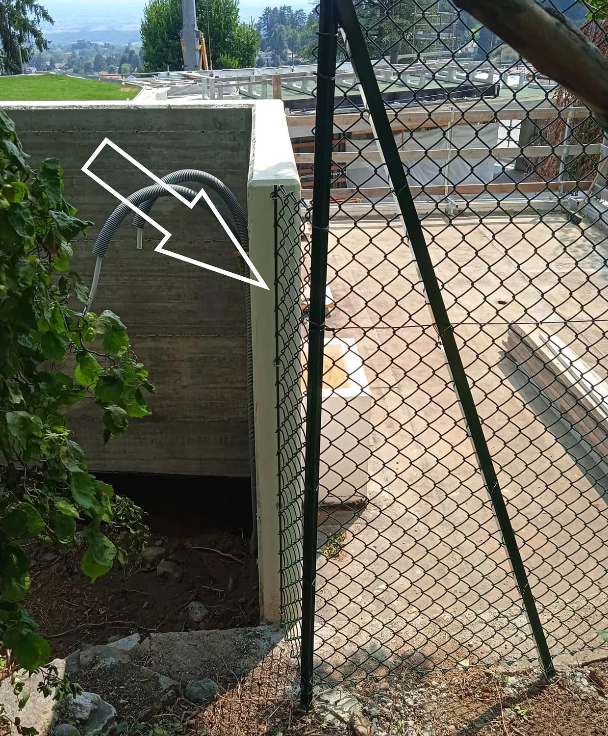 Fenceshop.eu Tondino Acciaio Fissaggio Rete a Muro