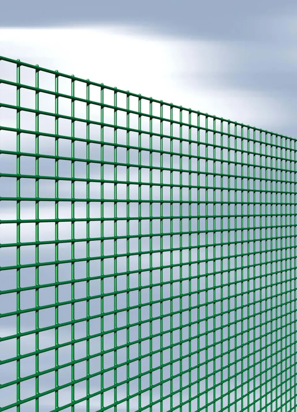Fenceshop Rete elettrosaldata verde 12x12 mm al metro