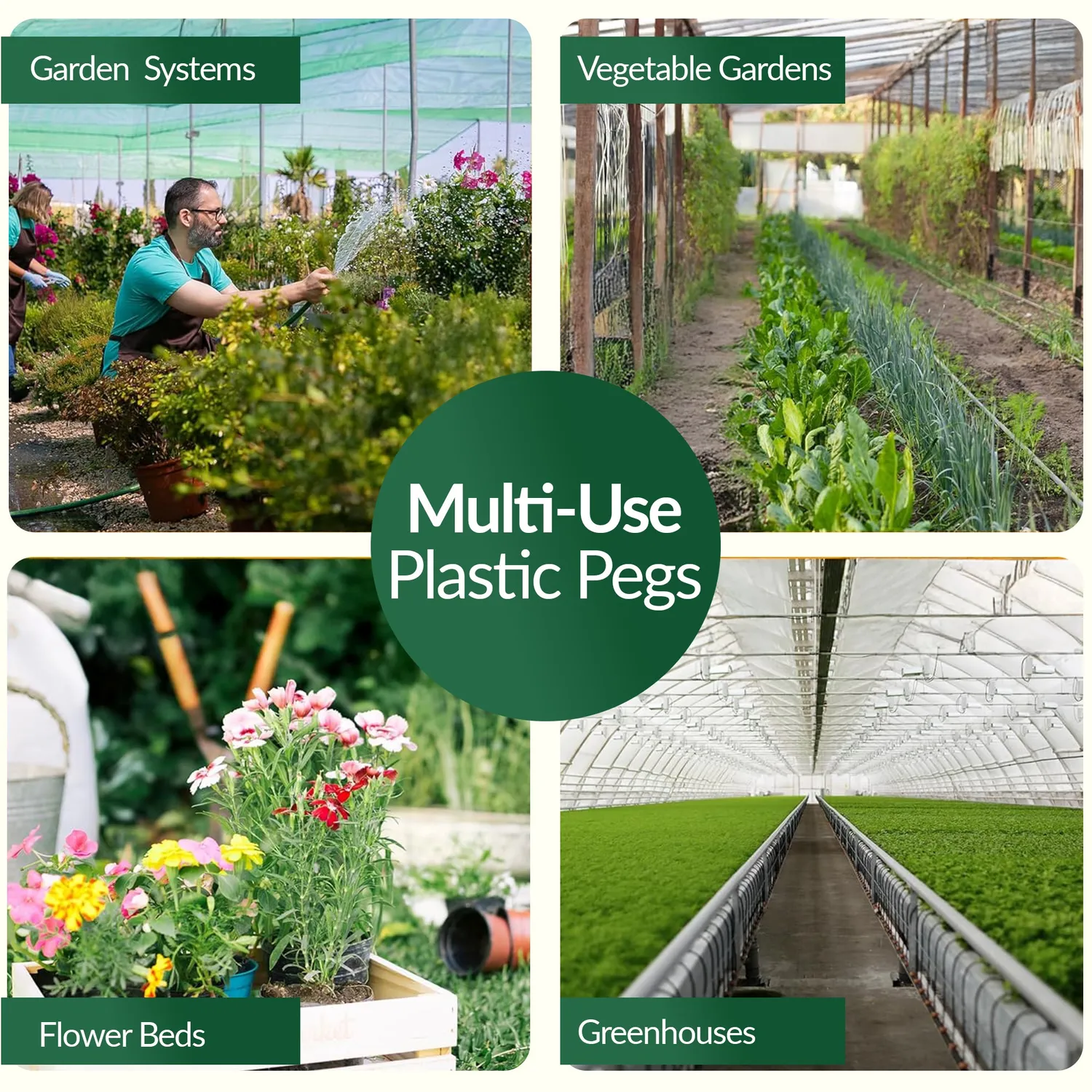 GARDENIX AquaPIN picchetti irrigazione per tubo 20 mm