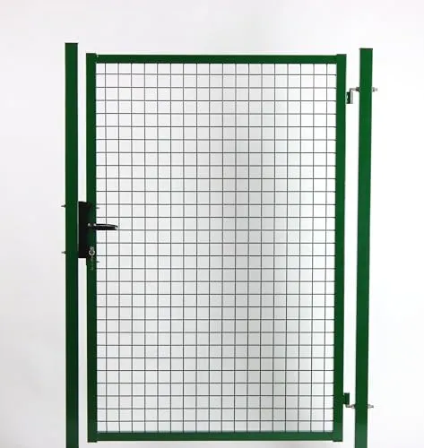 Fenceshop cancello giardino verde rete 50x50 inox