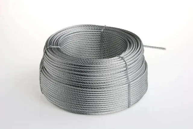 Fenceshop Cavo Acciaio Zincato Trazione Matassa 100 m