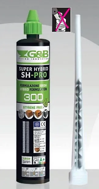Fenceshop.eu ancorante chimico bicomponente 300 ml per calcestruzzo