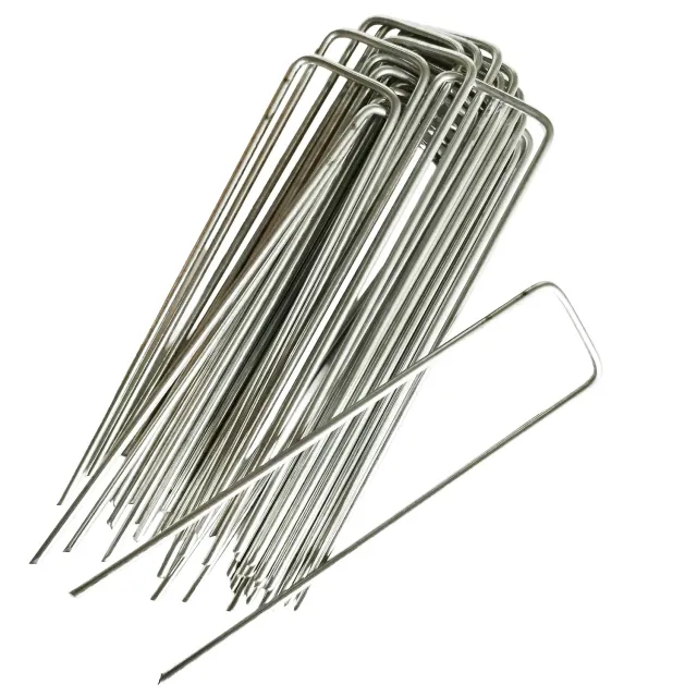 TENAX Chiodi a U Picchetti Metallici 15 cm 20 Pezzi