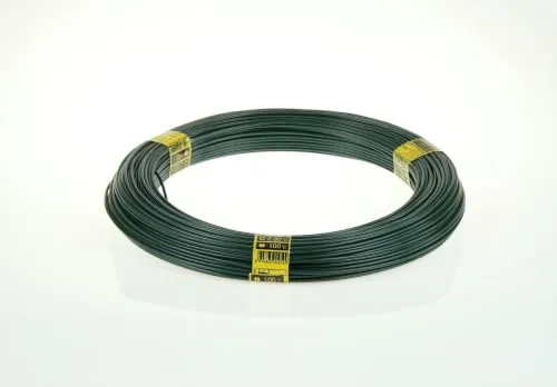Fenceshop.eu Filo tensione plastificato verde 2,8 mm 100 m acciaioso