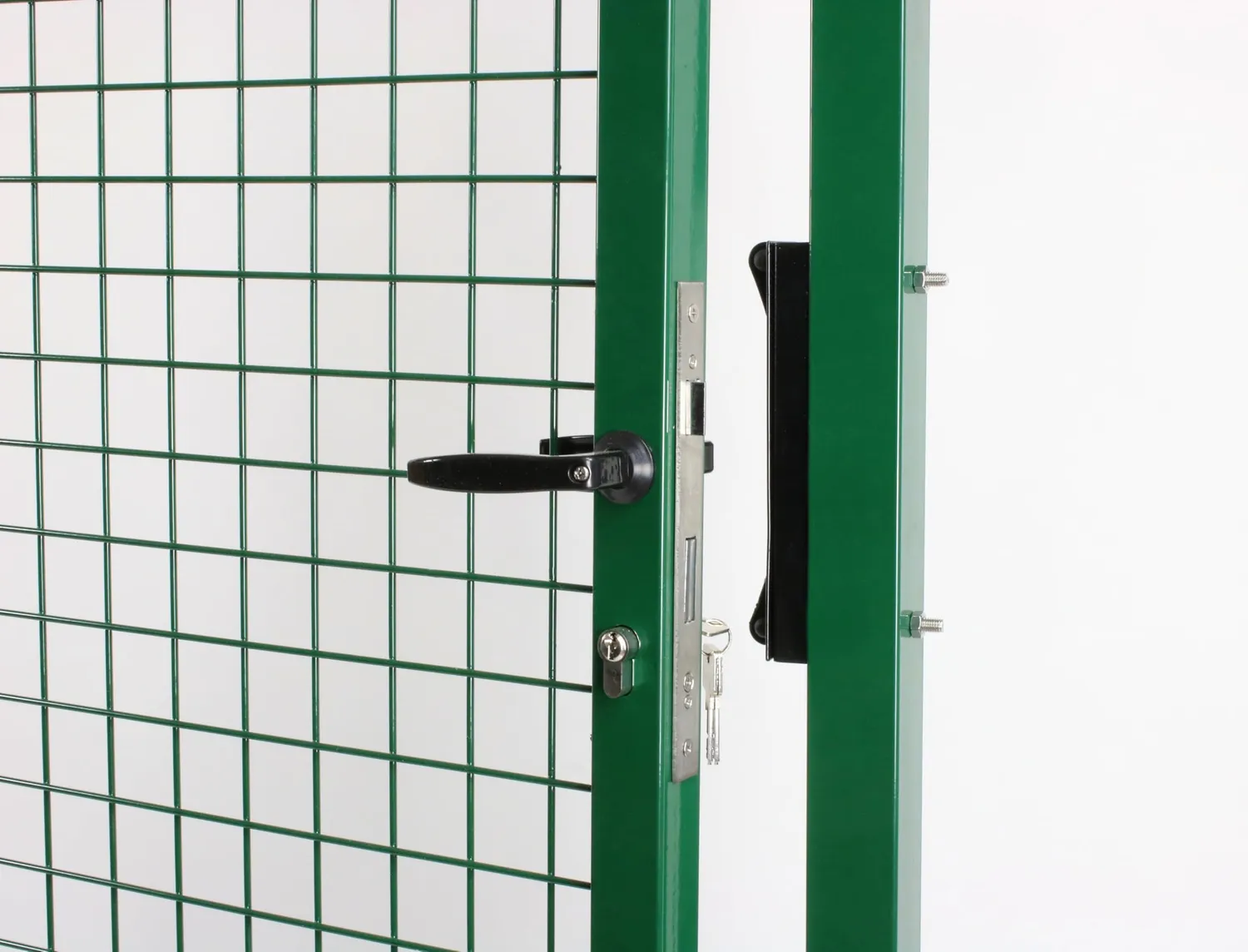 Fenceshop cancello giardino verde rete 50x50 inox