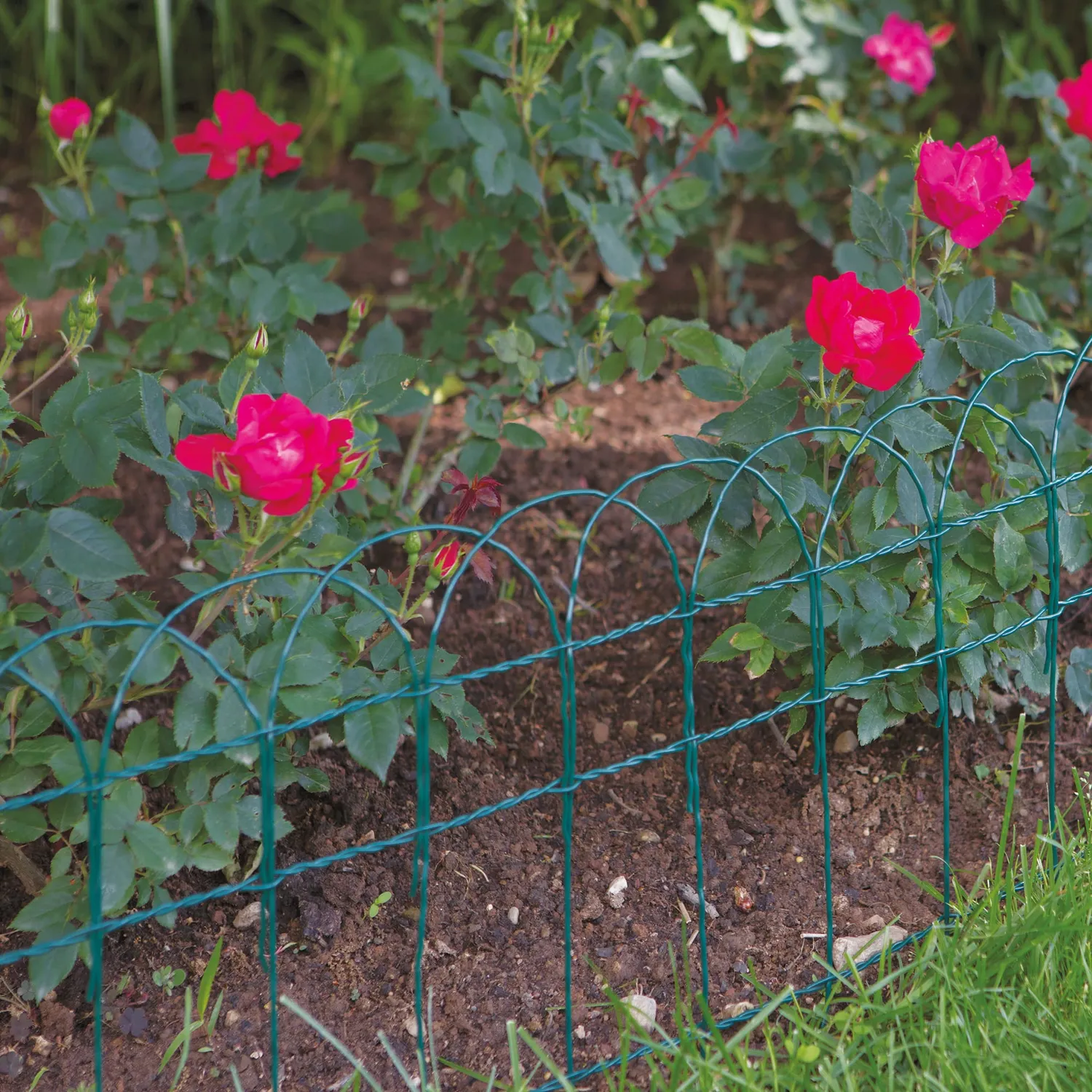 TENAX Ondamet Bordura Giardino Ferro Plastificato Archi