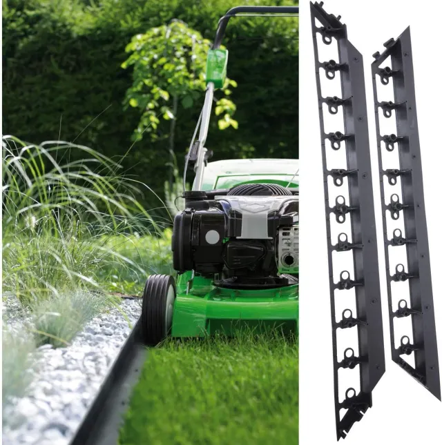 GARDENIX Rasenkante 90° bordura prato con picchetti