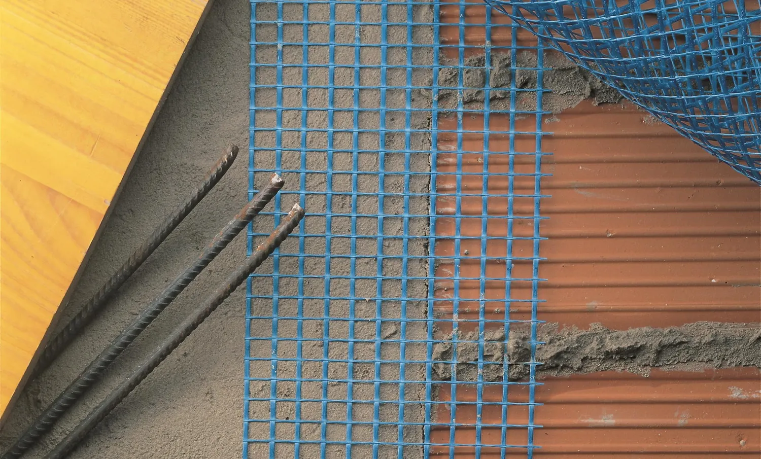 Fenceshop Rete Fibra Vetro Porta Intonaco 10x10 mm 1x20 m 110 g