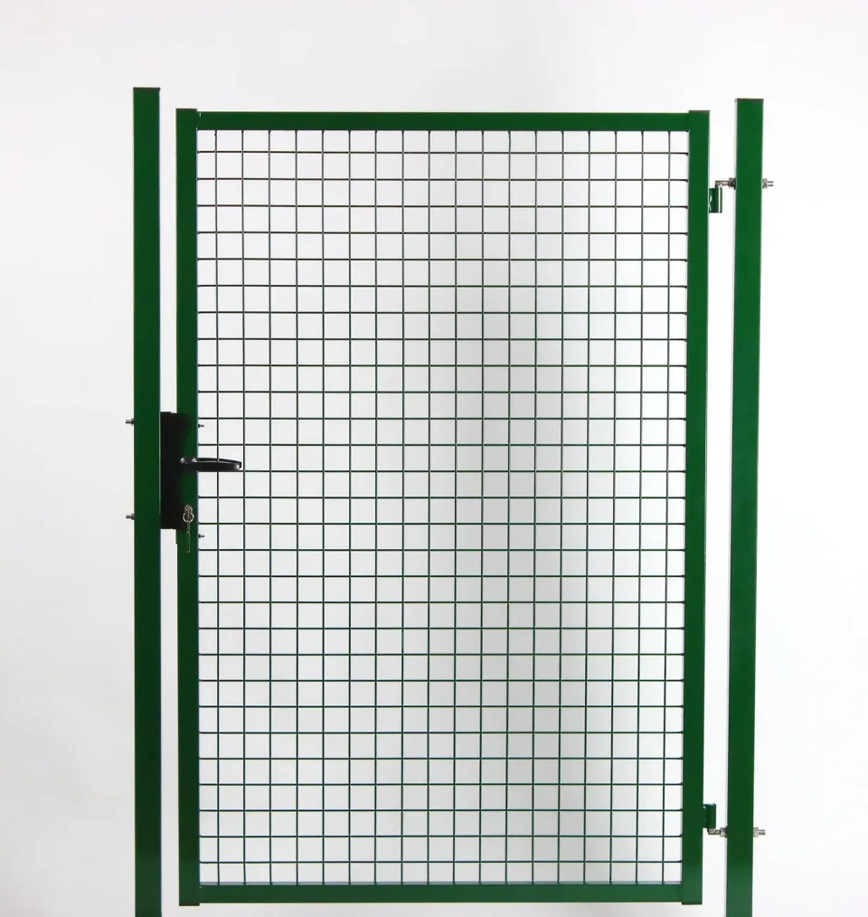 Fenceshop cancello giardino verde rete 50x50 inox