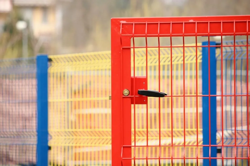 Fenceshop Cassa Porta Serratura Destra Acciaio 3 mm Filettata