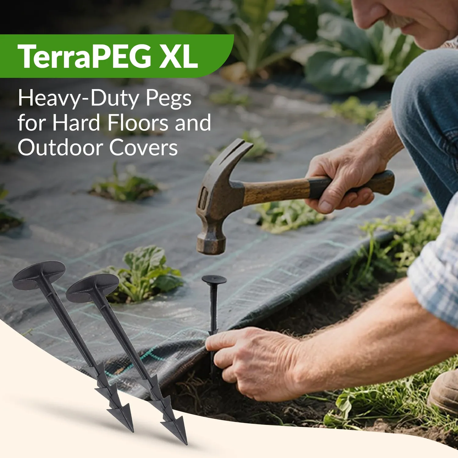 GARDENIX TerraPEG XL picchetti per terreno duro