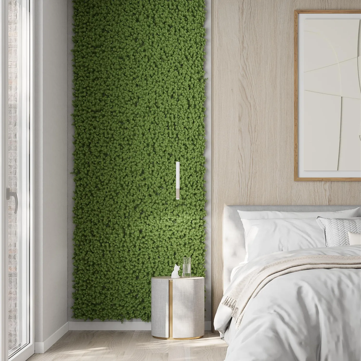 TENAX Divy Panel Lichen siepe artificiale 100x100 cm muschio