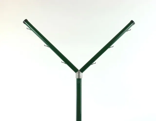 Fenceshop.eu Prolunga a Y 45° per palo tondo Ø 48 mm verde