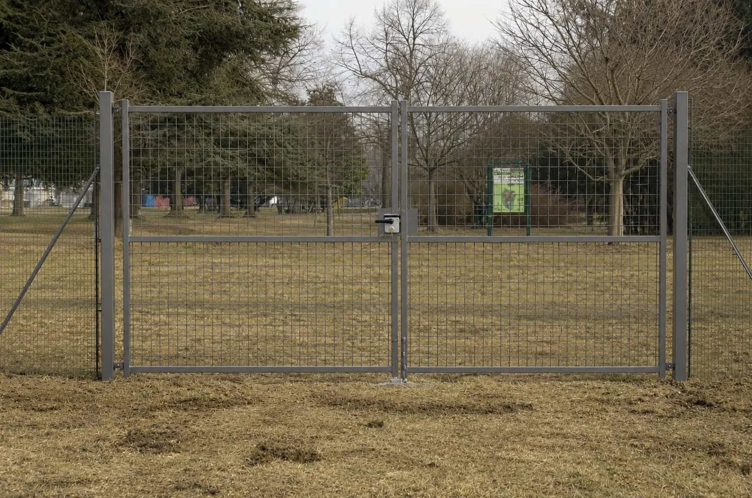 Fenceshop Base cancello due ante rete 50x100