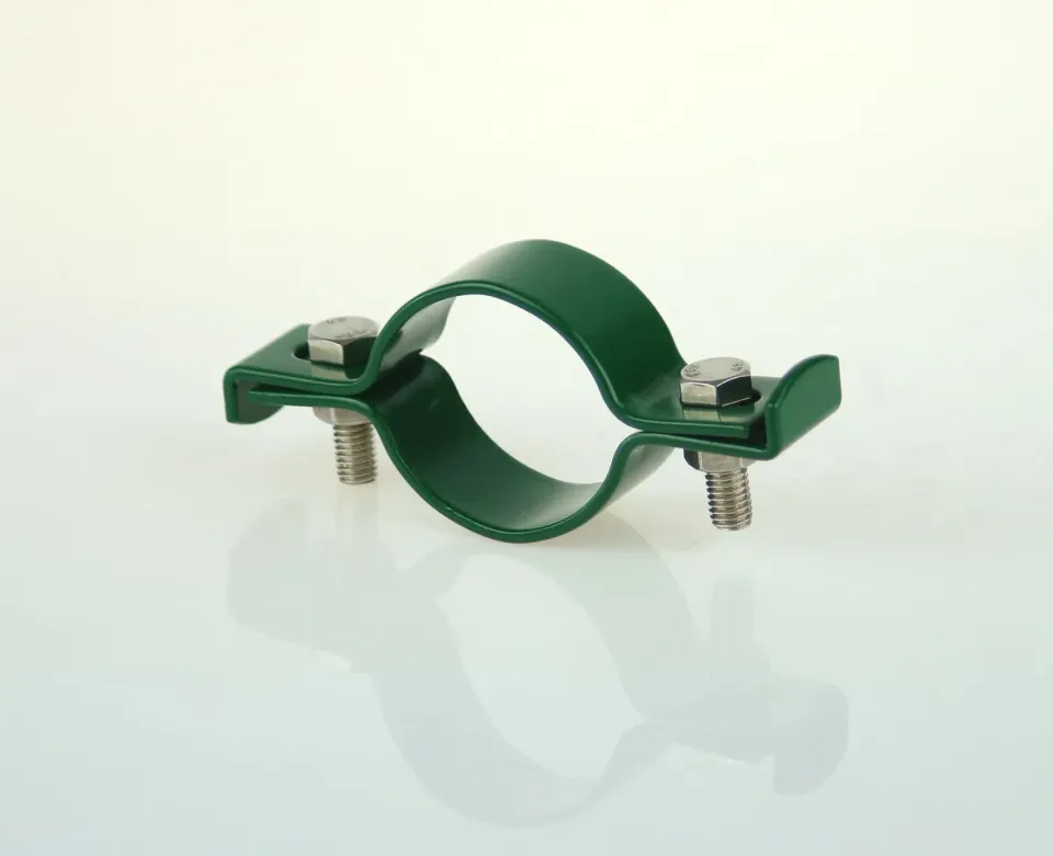Fenceshop Kit Collare Intermedio Doppio Ø48 mm per Recinzione