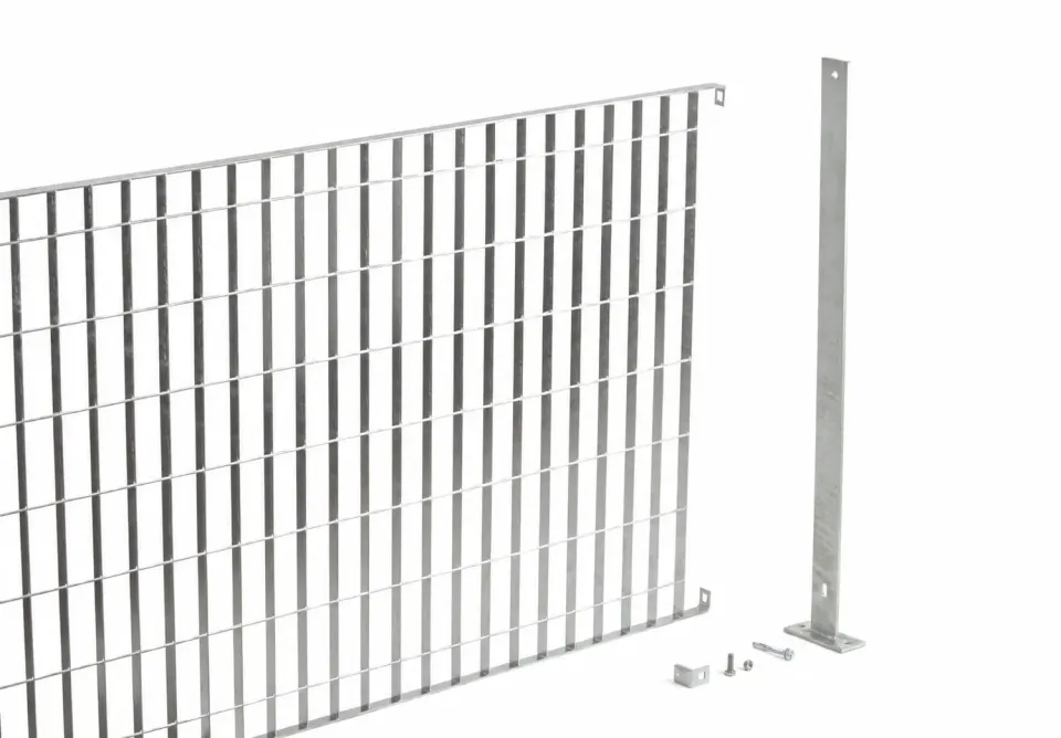 Fenceshop.eu Kit Recinzione grigliato zincato 20 m