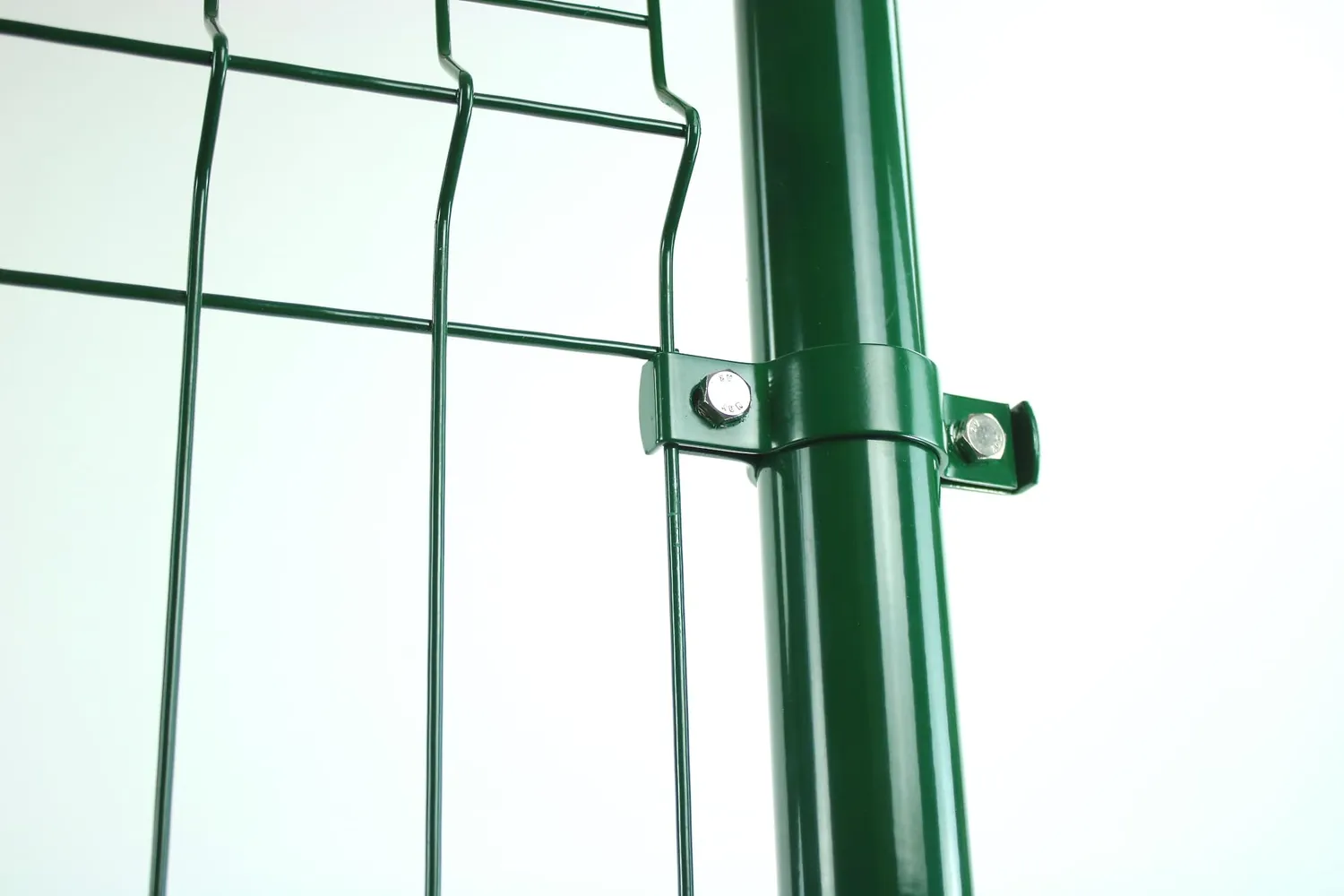 Fenceshop Kit Collare Intermedio Doppio Ø48 mm per Recinzione
