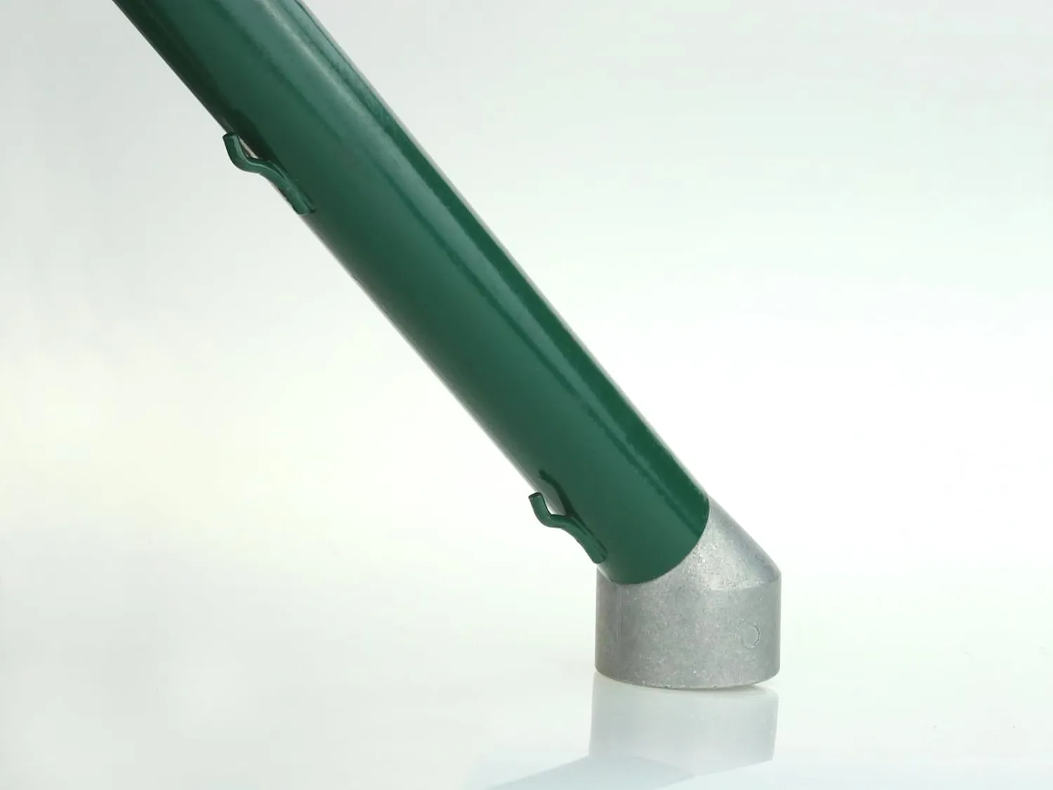 Fenceshop Prolunga recinzione 45° verde per palo tondo