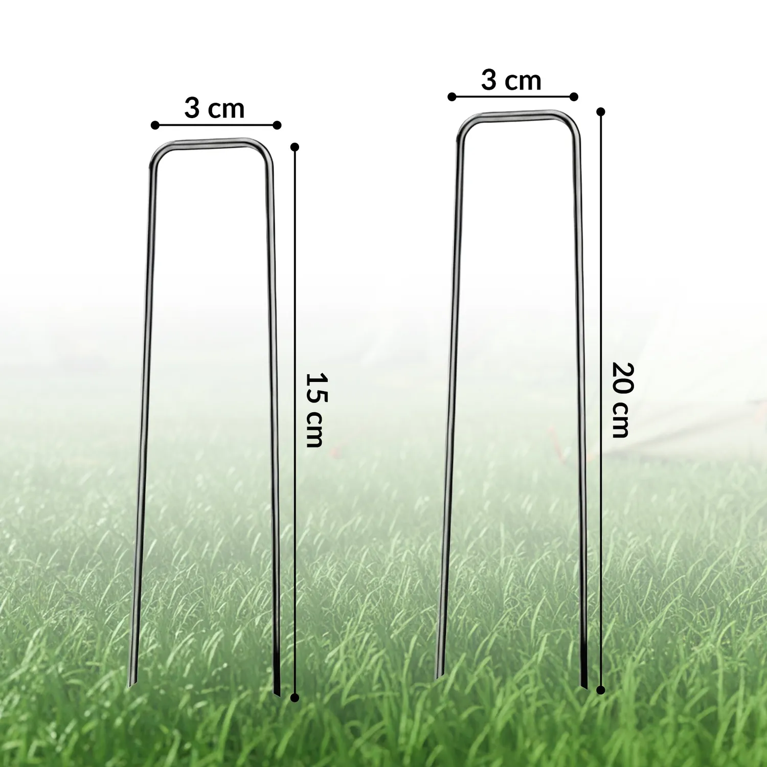 GARDENIX IronPEG picchetti a U zincati
