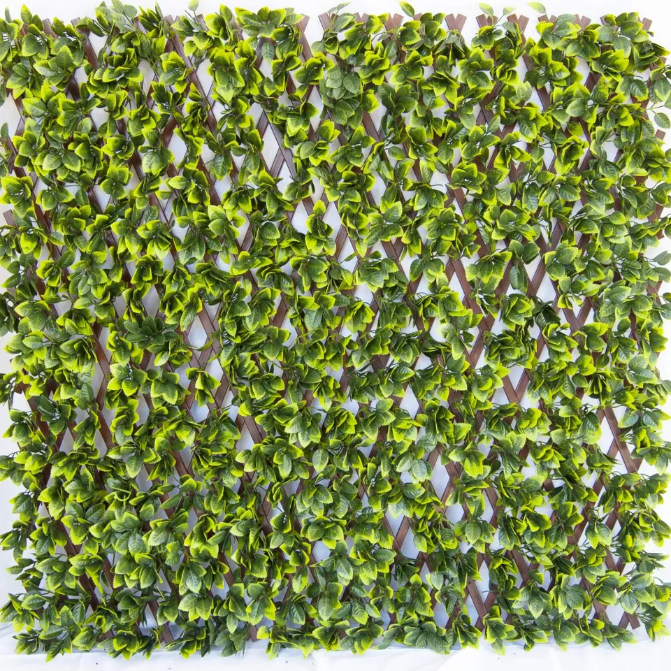 Tenax Divy 3D Trellis siepe artificiale 1x2 m foglie 3D