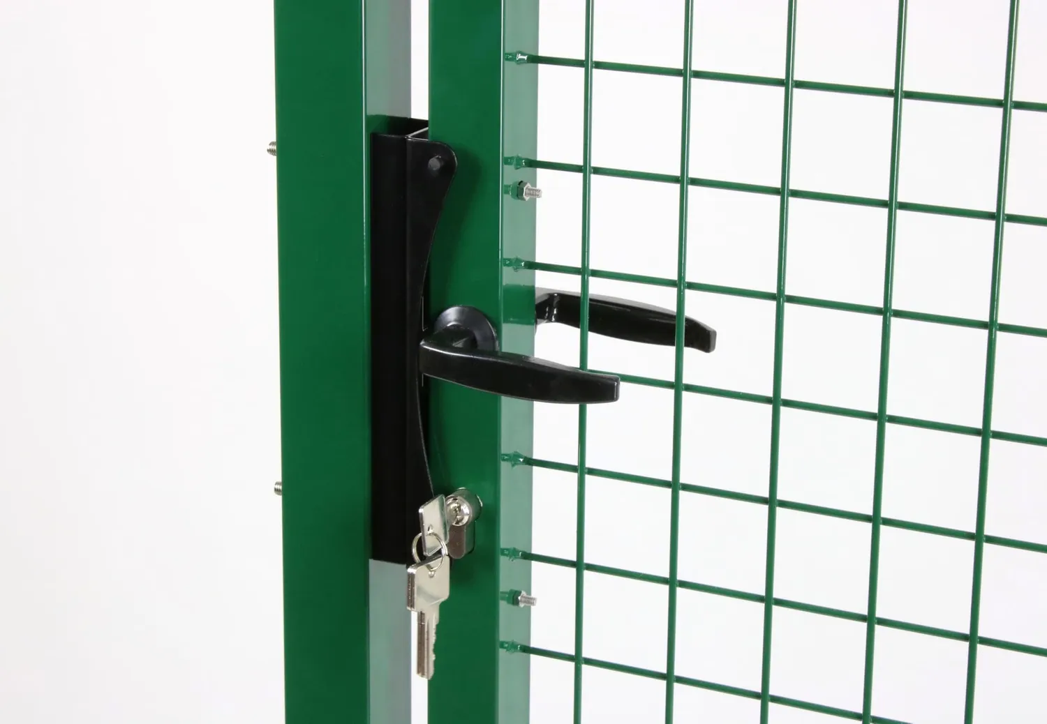 Fenceshop cancello giardino verde rete 50x50 inox